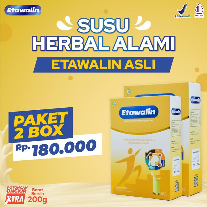 Gambar Etawalin Susu Kambing Etawa Untuk Asam Urat 2 Box dari PT MAGENTA MART undefined Tokopedia
