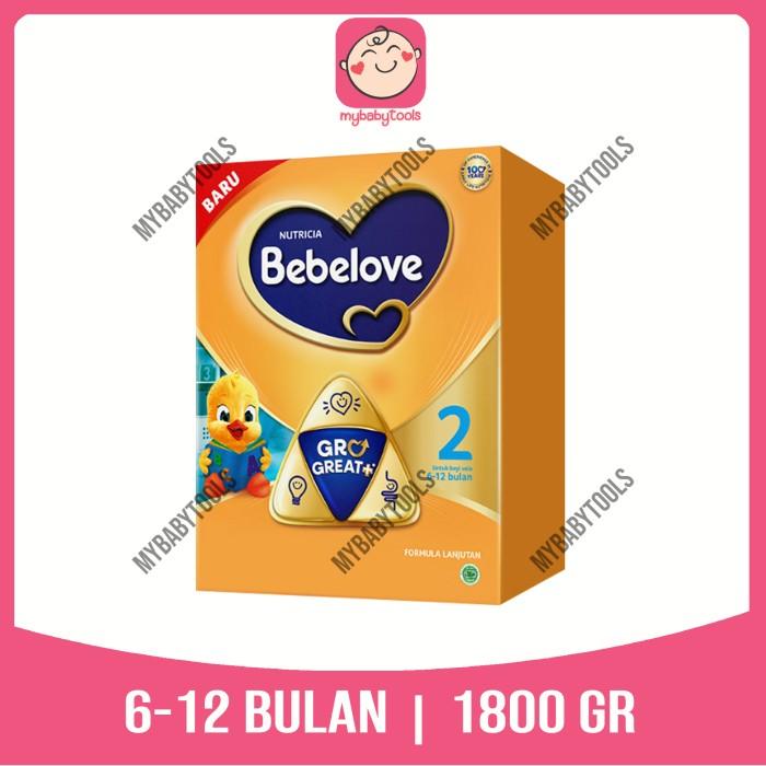 Gambar BEBELOVE 2 FORMULA BAYI BUBUK 1800 GR dari dangastore undefined Tokopedia