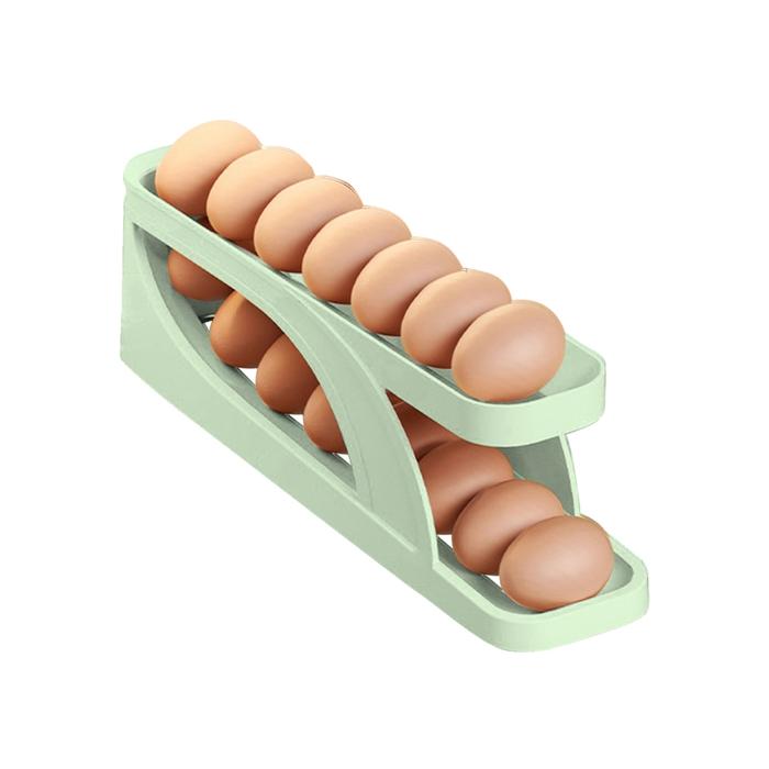 Gambar Tempat Penyimpanan Telur Tingkat Minimalis E12 Rak Penyimpanan Telur Otomatis Isi 15 / Egg Storage Organizer - Hijau dari GAJAHMADA OFFICIAL undefined Tokopedia