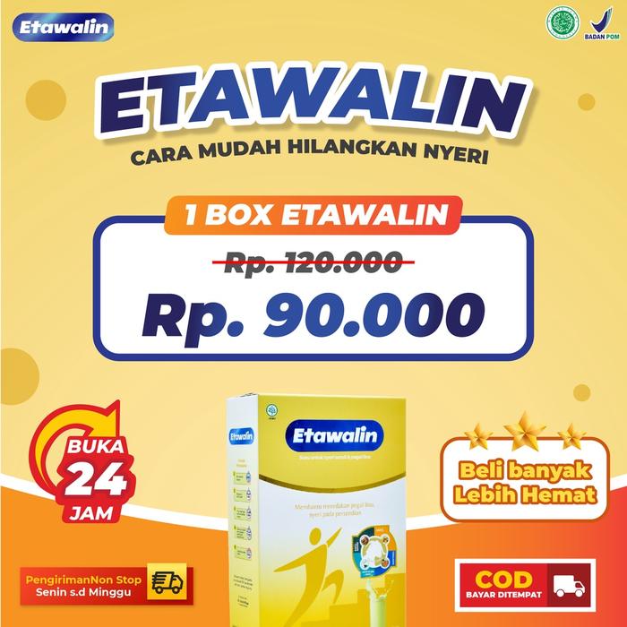 Gambar Etawalin Susu Etawa Herbal Asam Urat Official 1 Box dari Raimunanorderan undefined Tokopedia