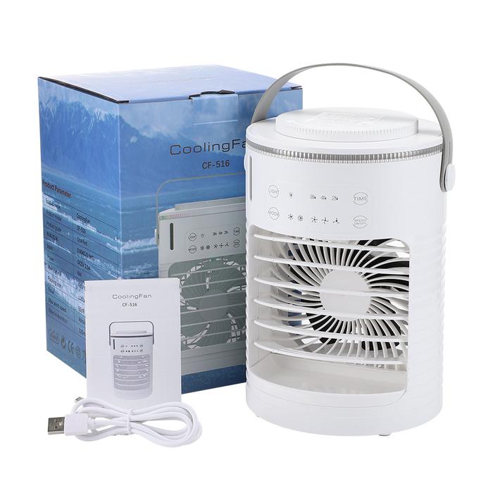 Gambar Mini Portable Air Conditioners USB Water Cooling Fan Small Table Air Cooler with Spray Humidify dari Spencer Lawson undefined Tokopedia