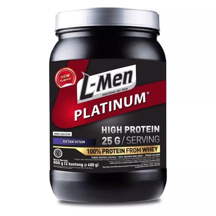 Gambar L- Men Platinum 800 gram | L- Men Gainmass 800 | Chocolate | Vanilla Caramel | Strawberry| Kacang Hijau| Ketan Hitam| Bubble Gum| Whey Protein - Strawberry dari CV Rainbow Galery undefined 3 Tokopedia