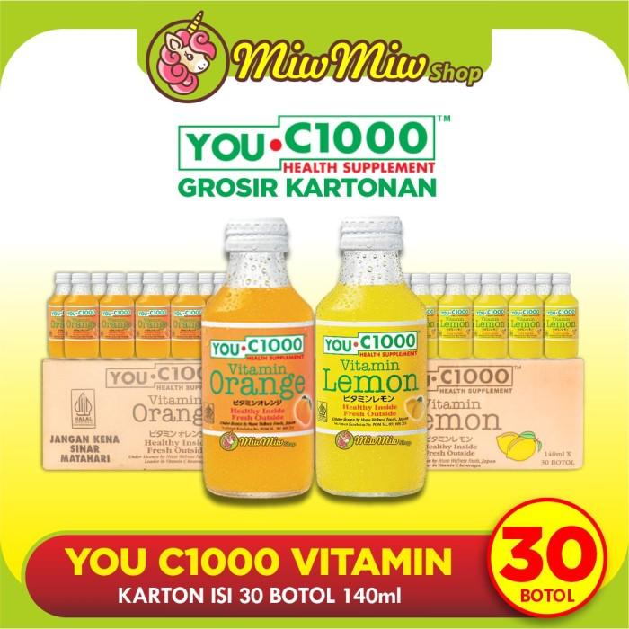 Gambar You C1000 140 ml - VITAMIN C 1000 (Orange/ Lemon/ Apple/ Mango) dari dangastore undefined Tokopedia