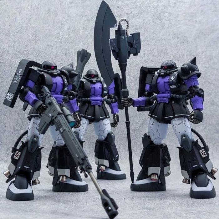Gambar Gaogao Model Zaku Assembly Action Figures Model Kit Hg 1/144 005 003 Zaku Ii High Mobility Type Collection Robot Figurine Toy dari grosirkompor trkini undefined Tokopedia