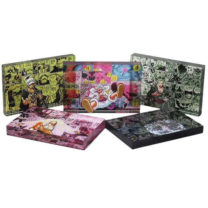 Gambar One Piece Monkey D Luffy Roronoa Zoro Nami Shanks Comic Series Display Bricks Acrylic Action Toy Figures Anime Game Collection dari Kurohiko id undefined Tokopedia