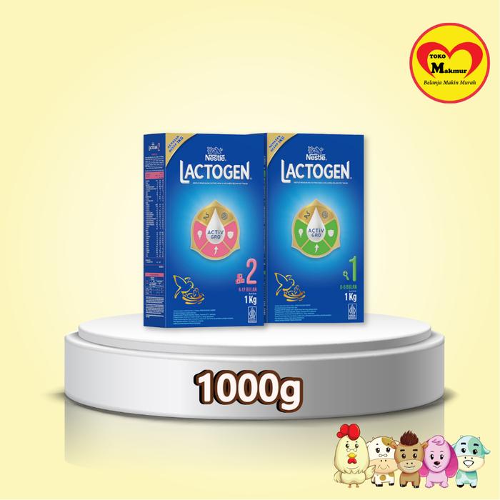 Gambar Lactogen Step 1 (0-6 Bulan ) & Step 2 ( 6-12 Bulan ) 1000Gr / Toko Makmur Online dari SAVERA BABY STORE undefined Tokopedia