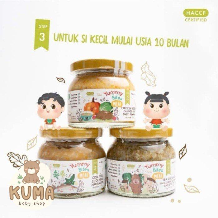 Gambar Yummy Bites Meal Step 3 (10Bulan) Yummybites Bubur Siap Santap Mpasi dari SAVERA BABY STORE undefined Tokopedia