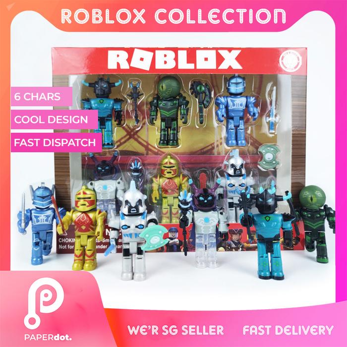 Gambar Roblox Action Collection - Champions Of Roblox Six Figure Pack: Collectible Roblox Toys, Rare Roblox Characters, Mini Roblox Figures dari jihanstore0017 undefined Tokopedia