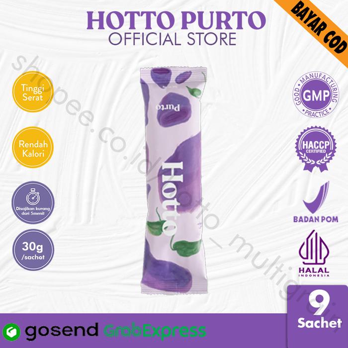 Gambar Hotto Purto Multigrain with Purple Potato Ecer Sachet Hoto Official Store - 9 Sachet Promo dari Currots undefined Tokopedia
