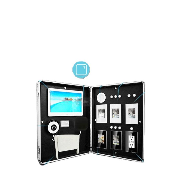 Gambar 2023 Lanbon Smart Home Devices Tuya Light Switch LCD Unique Design Wall Smart Dimmer Switch Demo Box Kit dari Auricchio undefined Tokopedia