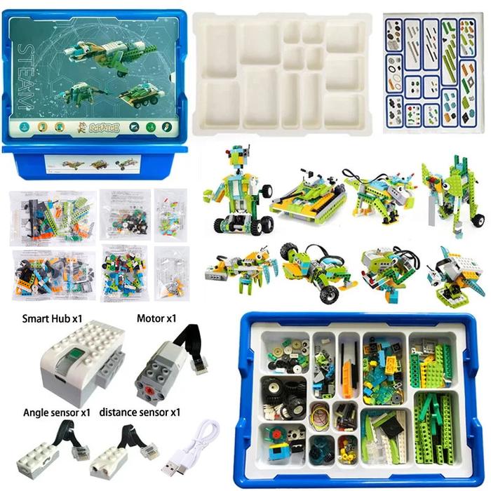 Gambar NEW We-Do 2nd Generation Robotics Construction STEAM for Scratch 3.0 Core Set Building Blocks Technical Brick Educational Toy dari grosirdaster terkinii undefined Tokopedia