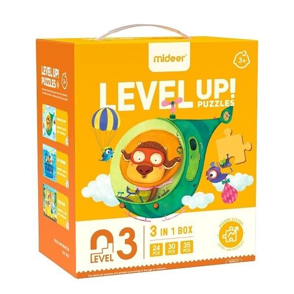 Gambar |BESTSALE| Mideer advanced level up Puzzle Level 3 puzzles animal dari STORETINAH9797 undefined Tokopedia