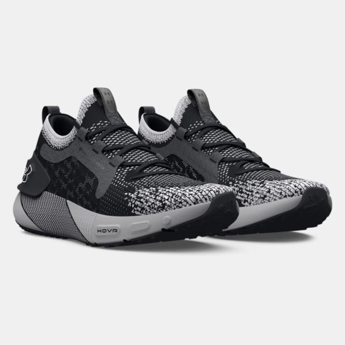 Gambar Under Armour HOVR Phantom 3 SE Mens Running  Shoes - Elevate Black Halo Grey - Black Grey, 40 dari DUAL SNEAKER'S .ID undefined Tokopedia