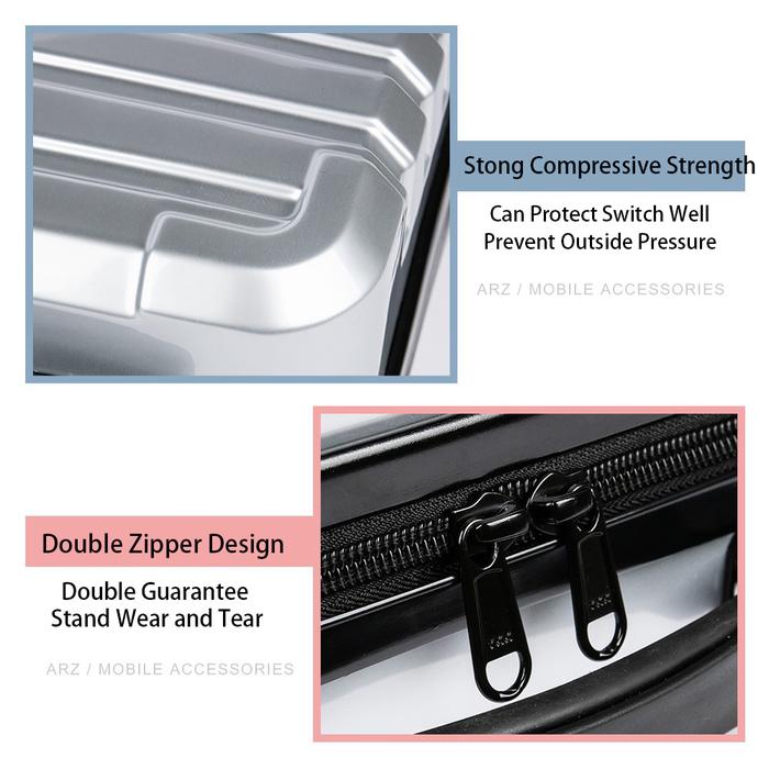 Gambar TOP Quality Switch OLED Game Console Handbag Hard Suitcase Travel Carrying Case Compatible Nintendo Switch Game Accessories Bag dari nopek market52 undefined Tokopedia