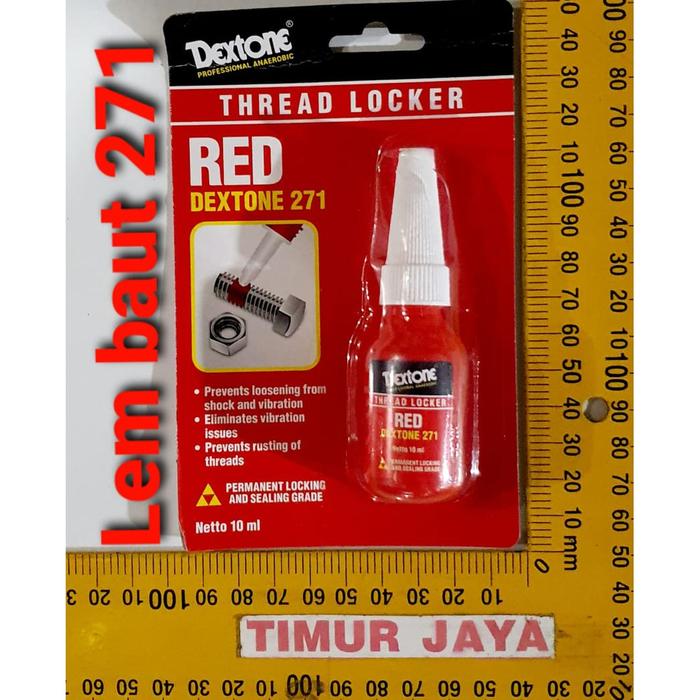 Gambar DEXTONE THREAD LOCKER 271 LEM BAUT Loctite 50ml dari twoo one undefined Tokopedia