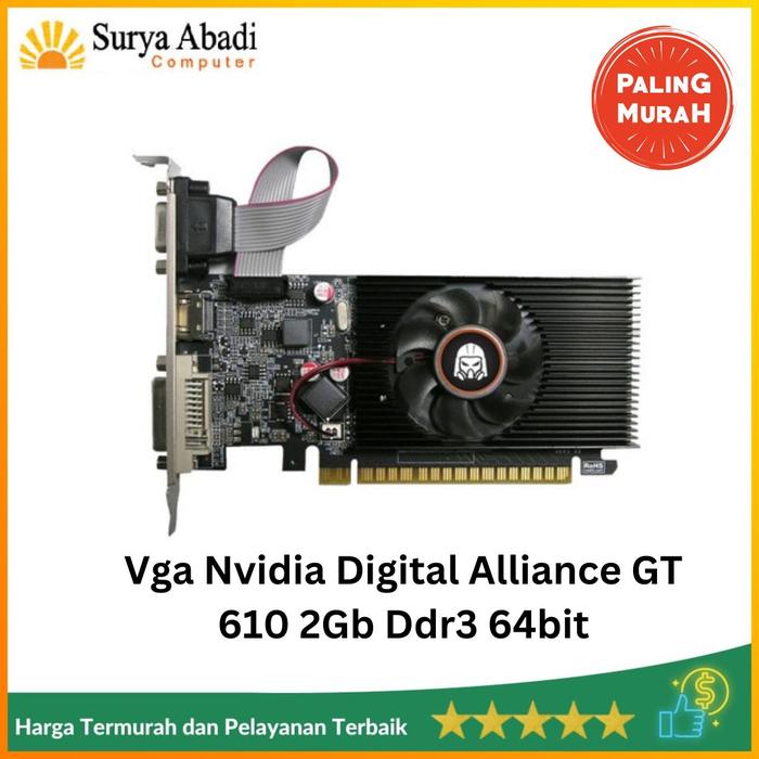 Qwerty Palit Geforce Gt 610 Jual VGA Digital Alliance Geforce GT