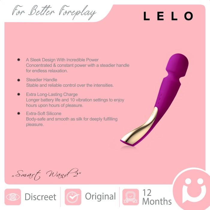 Gambar Diskon Lelo Smart Wand 2, Large Body Massager (Vibrator Untuk Wanita) - Deep Rose dari JungHana undefined Tokopedia