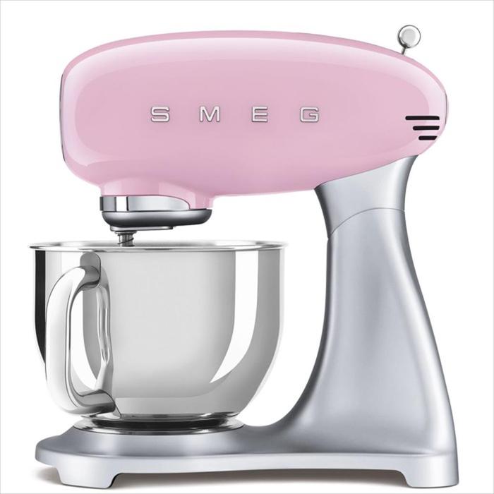 Gambar SMEG SMF02 Stand Mixer - 50's Retro Style Aesthetic - Pink dari Toffin Indonesia undefined Tokopedia