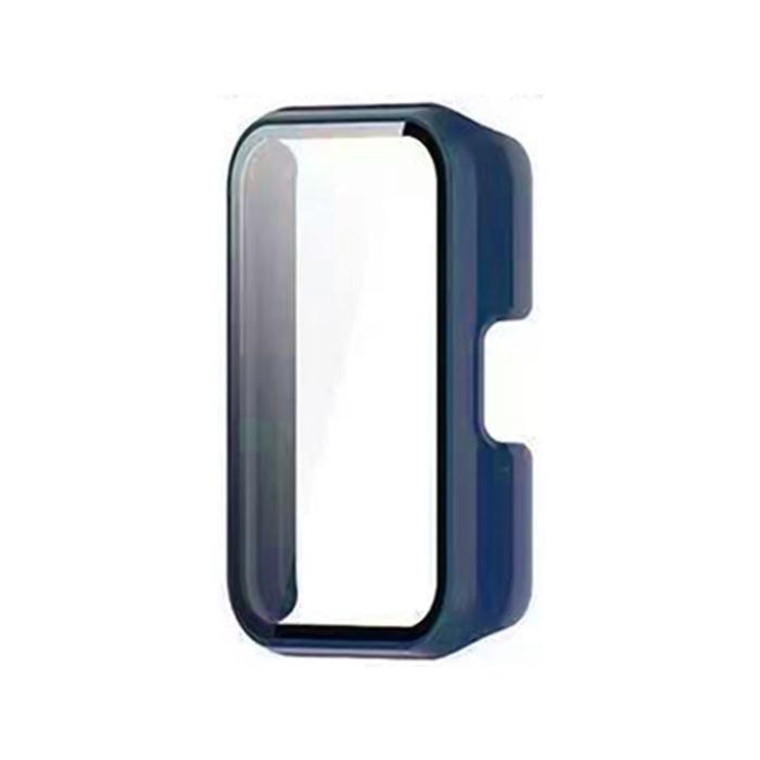 Gambar 2 in 1 Bumper Samsung Galaxy Fit 3 Case PC Tempered Glass Full Covered Hard Cover - Blue dari iKee Amo undefined Tokopedia