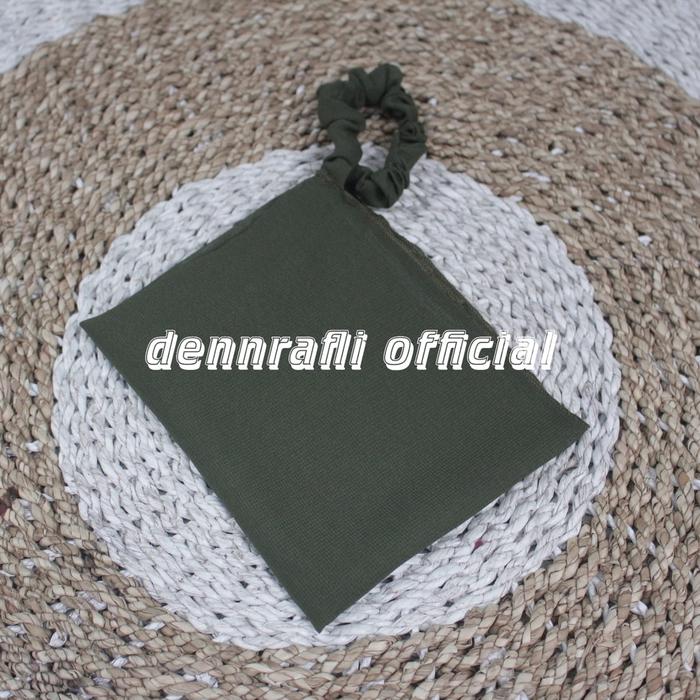 Gambar CADAR 2 LAYER/ CADAR TALI KARET 2 LAYER TANPA JAHITAN BAWAH MATA SIFON/ NIQOB KARET. (N19) - ARMY dari Dede snack undefined Tokopedia