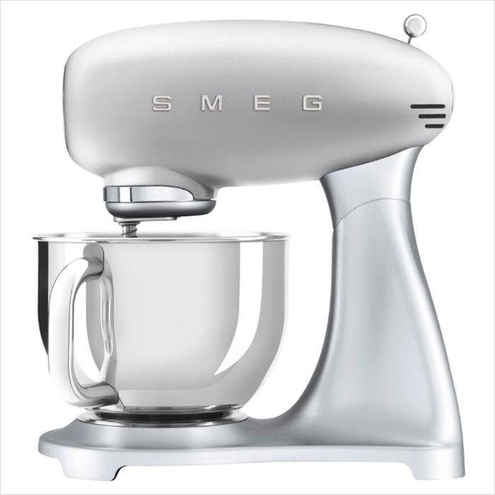 Gambar SMEG SMF02 Stand Mixer - 50's Retro Style Aesthetic - Silver dari Toffin Indonesia undefined Tokopedia