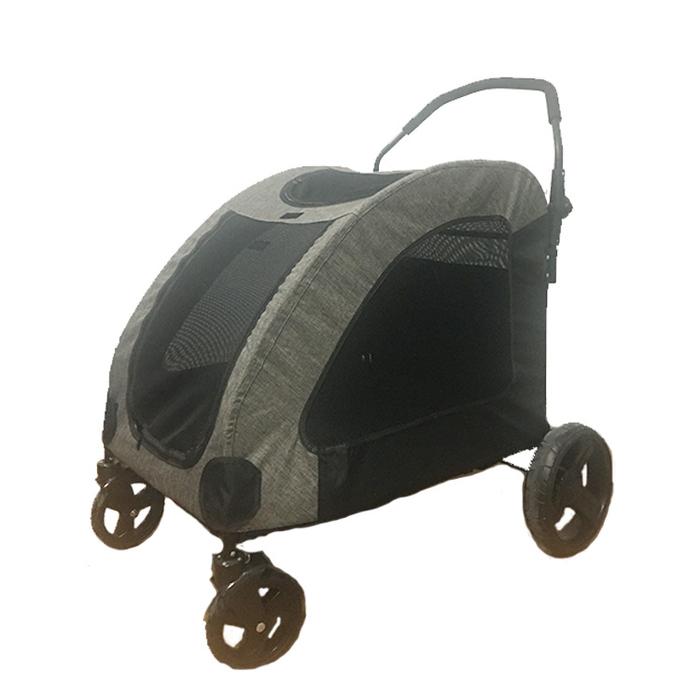 Gambar SIMPLYBABY  New Pet Trolley Dog Trolley Foldable Small and Medium Corgi Go Out Four-wheeled Vehicle Dog Strollers for Small Dogs  Brand New dari SimplyBaby undefined Tokopedia