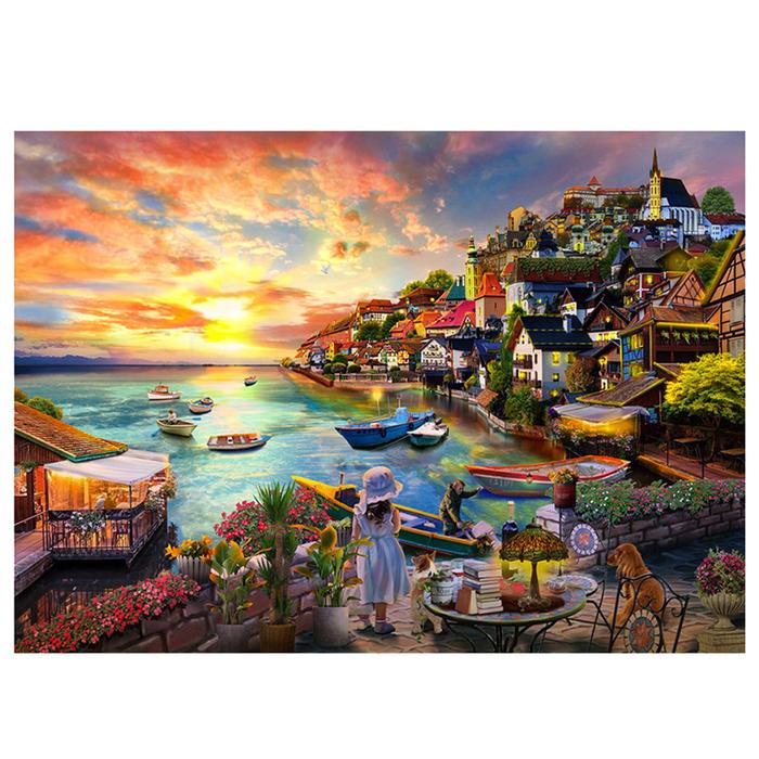 Gambar 1000pcs Adult Jigsaw Puzzles Lightweight Practical Learning Puzzle dari Asyama undefined Tokopedia