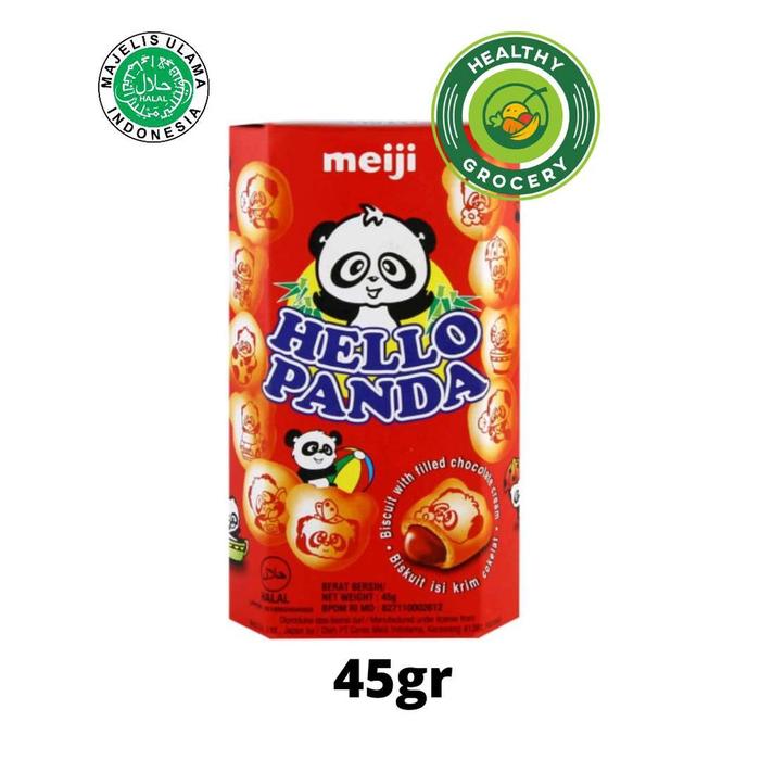 Gambar Meiji Hello Panda Cokelat / Biskuit Isi Krim Cokelat dari Ratih jaya mart undefined Tokopedia