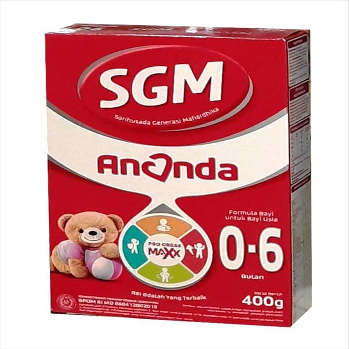 Gambar (29709) SUSU BUBUK SGM-ANANDA 1+ PRESINUTRI 400GR BOX dari PASAR SWALAYAN MAJU BERSAMA undefined Tokopedia