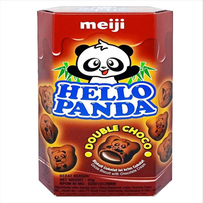 Gambar (65435) BISCUIT HELLO PANDA DOUBLE CHOCO 42GR dari PASAR SWALAYAN MAJU BERSAMA undefined Tokopedia