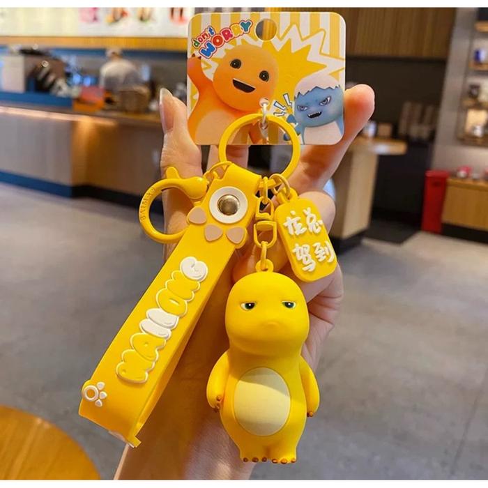 Gambar NAILONG DINO KUNING GANTUNGAN KEYCHAIN (LIMITED STOCK) TERMURAH - 04 dari jaelani- undefined Tokopedia