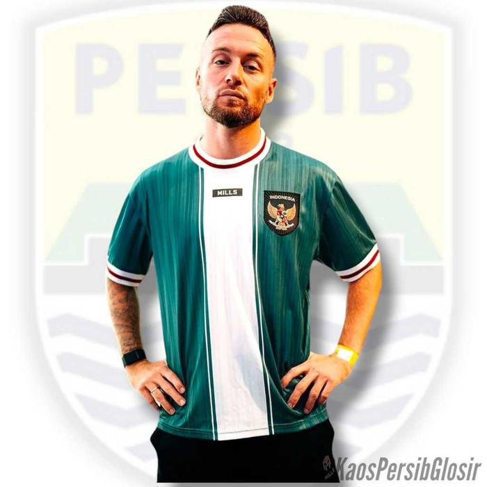 Gambar Jersey Fantasy Timnas Indonesia Mills BLOKECORE 2024 - BLOKECORE HIJAU, M dari Kaos Persib Store undefined Tokopedia