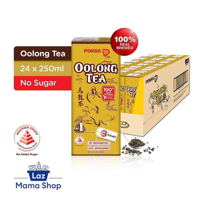 Gambar Best Pokka Oolong No Sugar 24 X 250ml Case dari PuwarsaStore undefined Tokopedia