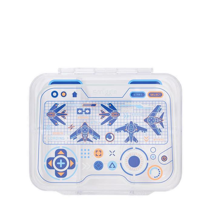 Gambar Smiggle Beta Large See Through Bento Lunch box - IGL455698NAV dari Kidz Station Official Shop undefined Tokopedia