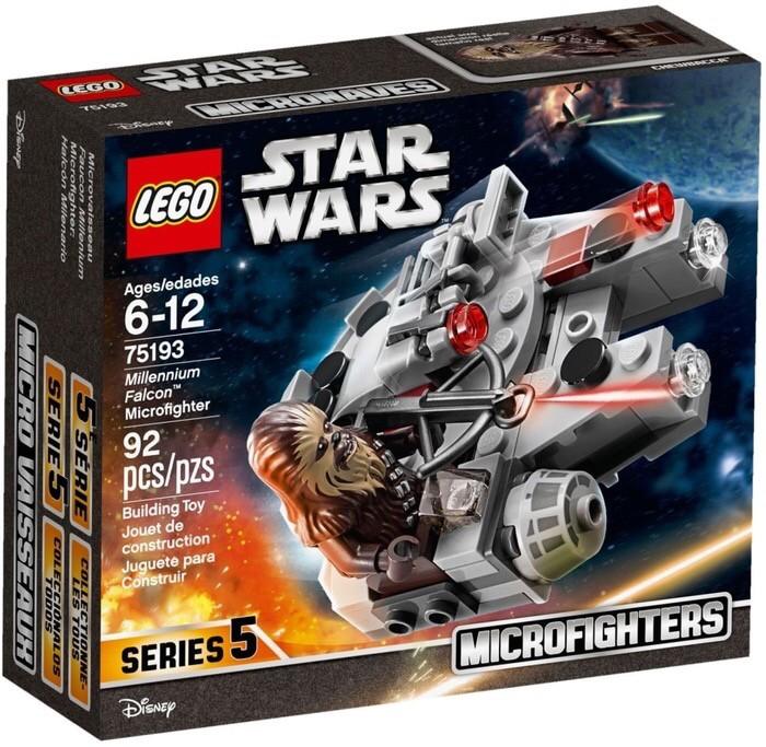 Gambar Best !! LEGO 75193 STAR WARS Millennium Falcon Microfighter dari Sancc Storee undefined Tokopedia