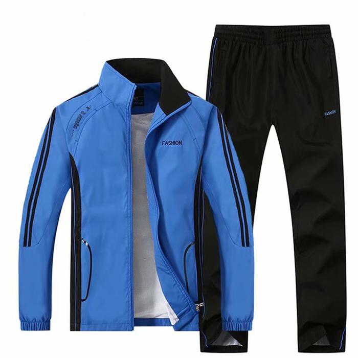 Gambar Windproof Sportswear Men Sport Set Team Tracksuit Polyester Unifo dari dd cellzc undefined Tokopedia