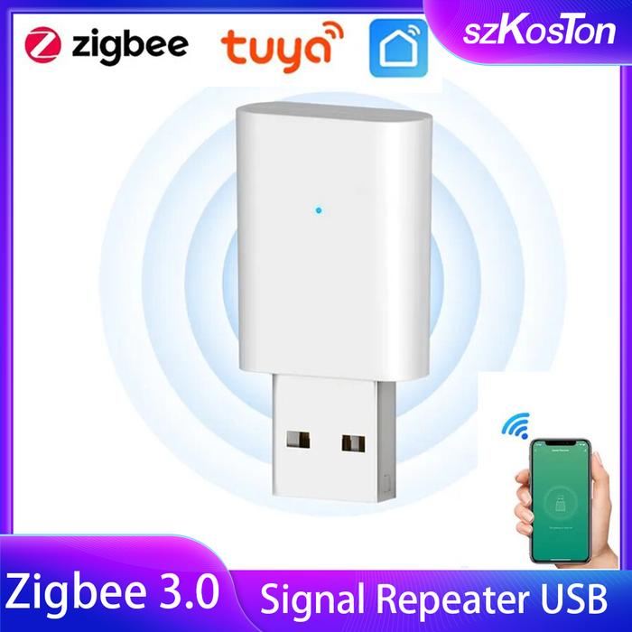 Gambar Coraluxe Tuya ZigBee 3.0 Signal Extensor USB Amplificador Signal Extender Smart Home Automation Devices Works with Zigbee Gateway Hub Brand New dari Coraluxe undefined Tokopedia