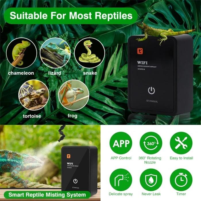 Gambar BERKUALITAS Reptile Humidifiers, Wifi Misting System,App Control Irrigation . dari sembakidei undefined Tokopedia