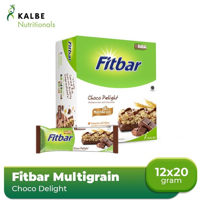 Gambar Fitbar Choco Delight 12x20gr Multigrain Terlaris. dari Glosir Anda undefined Tokopedia