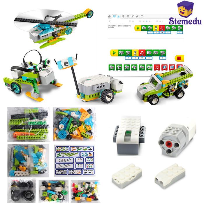 Gambar DIY Programed Robotics 45300 Electronic Bricks compatible with dari naturalshops undefined Tokopedia