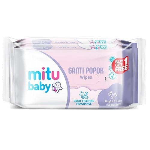 Gambar MITU WIPES GPP 50'S BOGOF - BLUE LILY 50'S dari Asia Mandiri Mart undefined Tokopedia