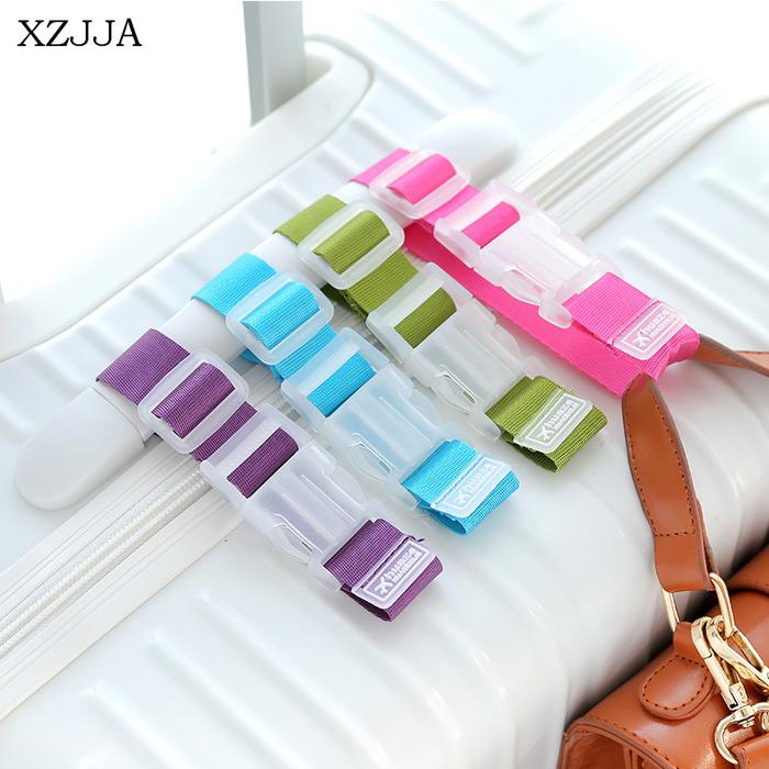 Gambar XZJJA 2PCS Portable Clip Button Storage Rack Adjustable Luggage Suitcase Security Cingulate Travel Handbags Baggage Accessories dari bubuin undefined Tokopedia