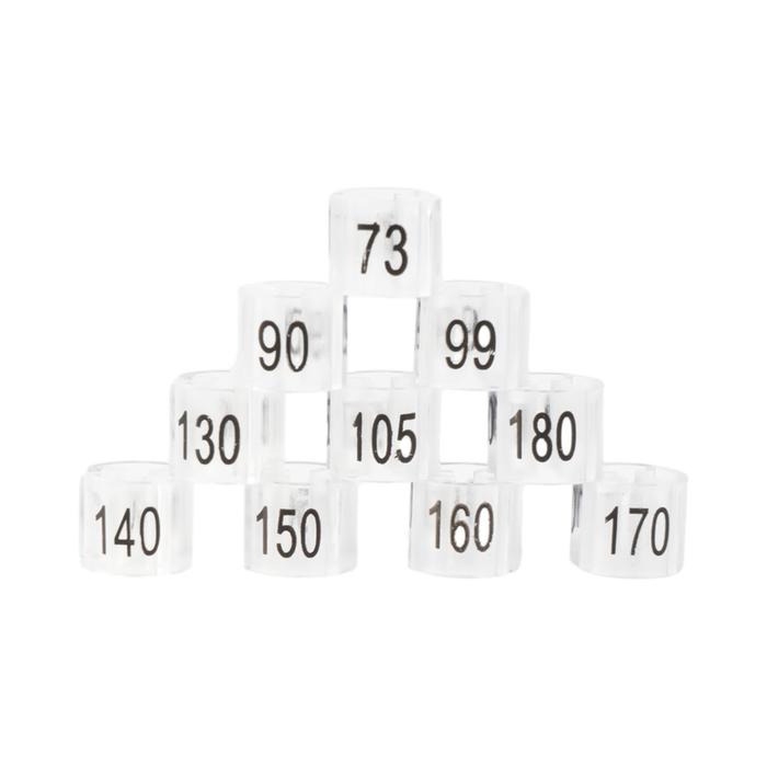 Gambar Clear Size Number Cube 52-190 Children's Garment Size Ring Clip Adult Pant Hanger Sizer Button Digital Clothing Numerical Grain dari Jonathan Chatto undefined Tokopedia