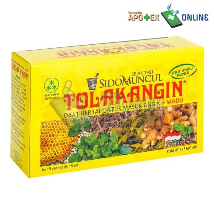 Gambar TOLAK ANGIN + MADU 15ML 1 BOX 5 SACHET dari Apotek Kauman Klojen undefined Tokopedia