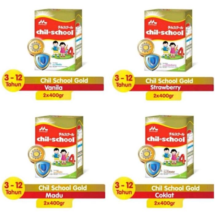Gambar Chil School 780gr Vanila Madu Coklat Strawberry 800gr dari auvaofc undefined Tokopedia