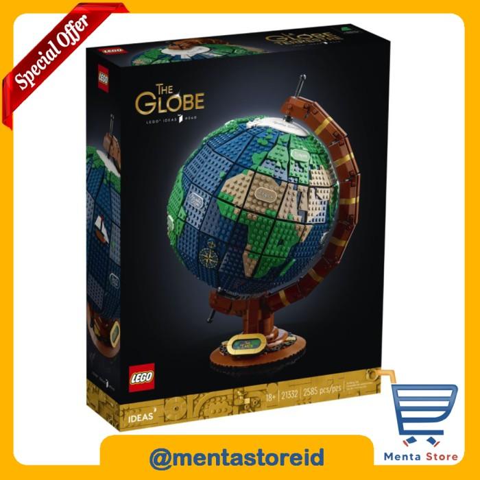 Gambar Premium Best Seller Lego Ideas 21332 The Globe Spin And Explore Earth World Space Lights Kode 393 dari Kurn78store undefined Tokopedia