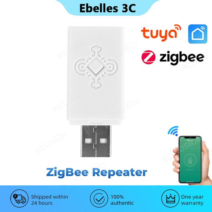 Gambar Rouge Vision Tuya ZigBee Signal Repeater Smart Life Mini USB Signal Amplifier Extender Work with ZigBee Gateway Smart Home Devices Automation dari Rouge Vision undefined Tokopedia