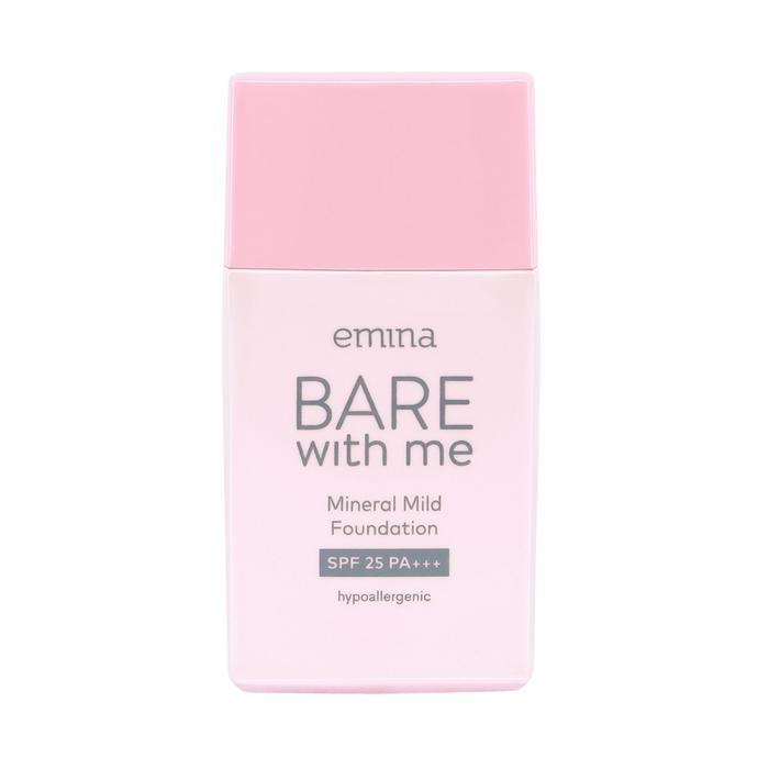 Gambar EMINA BARE WITH ME MINERAL MILD FDATION 01 LIGHT , 30 GR dari GLAMBOX Beauty Store undefined Tokopedia