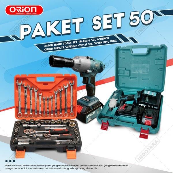 Gambar Promo Paket Set 50 - Impact Wrench CW-21 - Hand Tools TR-006-6 dari Soetan Djaya undefined Tokopedia