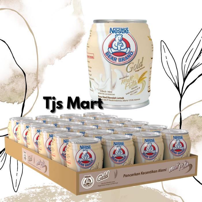 Gambar Bear Brand Susu Gold Malt Putih 140Ml - 1 Karton dari toko bu darsini undefined Tokopedia